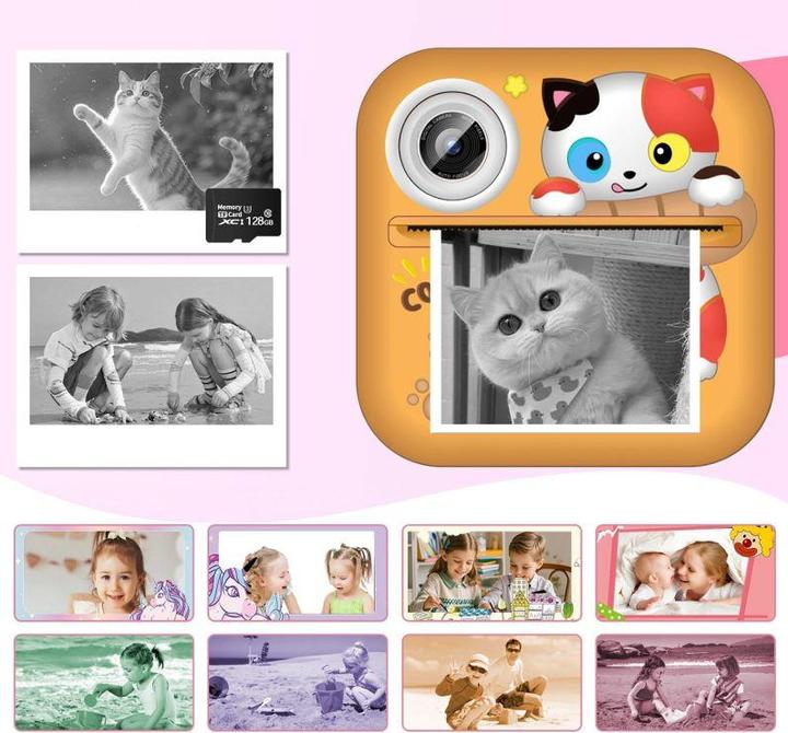 Produktbild Wozinsky WDT-05 Thermodrucker-Kamera für Kinder – Orange
