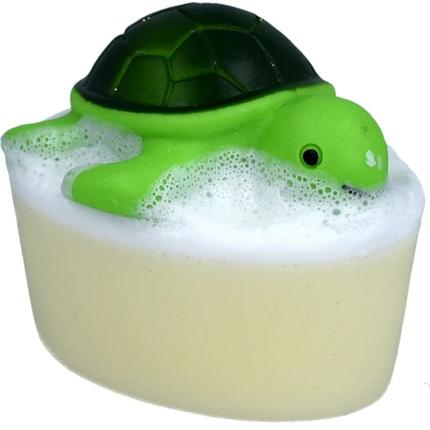 NoName Bomb Cosmetics Glycerin Soap With Toy Turtley Clean 100g (Hartseife, 100 g)