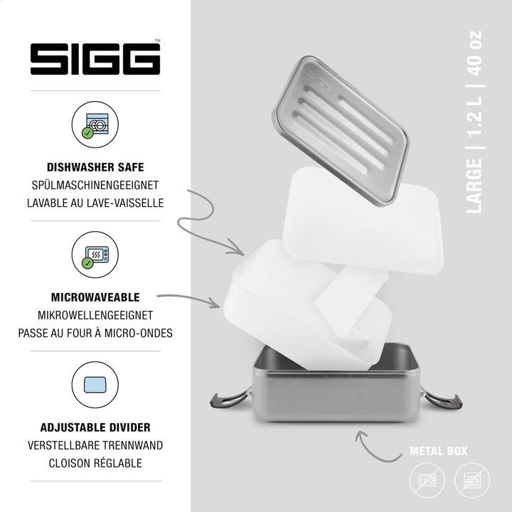 Produktbild Sigg Metal Lunch Box Plus L