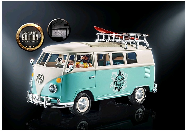 Actual product image Playmobil Volkswagen T1 Camping Bus - Special Edition (70826, Playmobil Volkswagen)