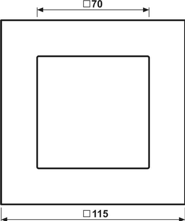 Image du produit JUNG Cadre en verre