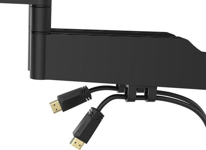 Immagine prodotto Hama Supporto a parete per TV, girevole, inclinabile, extrapiatto, 229 cm (90") fino a 40 kg (Muro, 90", 40 kg)
