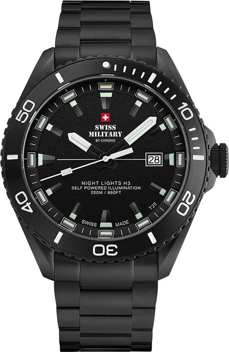 Actual product image Swiss Military Tactical (Analogue wristwatch, 44 mm)