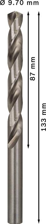Immagine prodotto Bosch Professional Zubehör Trapano PRO Metal HSS-G, 9,7 x 87 x 133 mm (9,7 mm)