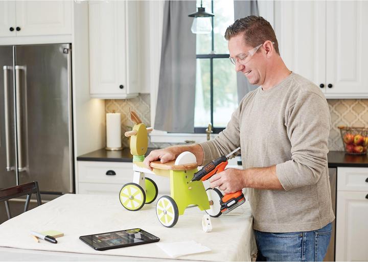 Immagine prodotto Black & Decker Pistola per colla a caldo a batteria