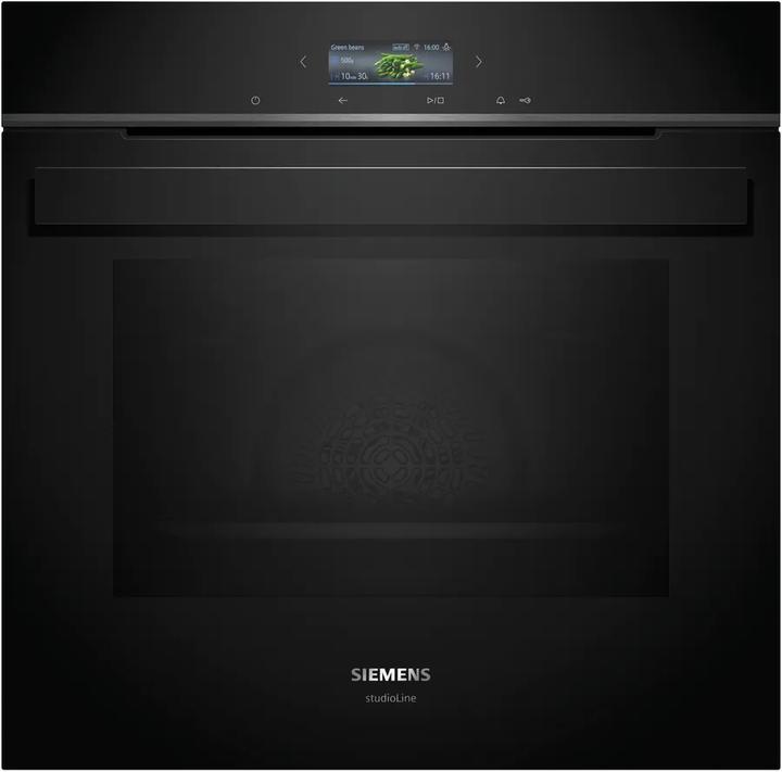 Produktbild Siemens HB974GLB1 Einbau-Backofen Schwarz