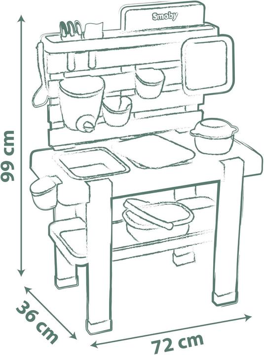 Image du produit Smoby Life Matschküche