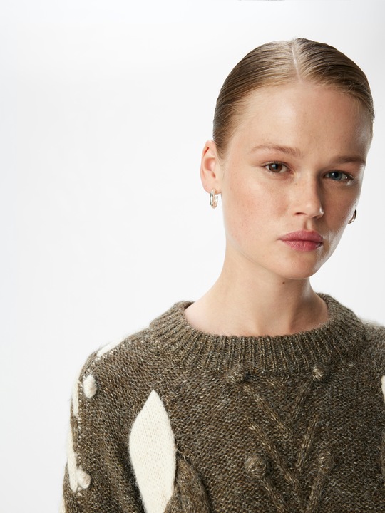 Produktbild Object Zopfstrick Pullover (M)