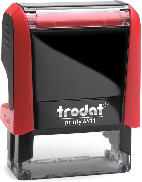 Productafbeelding Trodat Automatische tekststempel 4911 "Printy 4.0", vuurrood