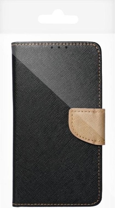 Produktbild OEM Book case FANCY Book case for SAMSUNG S24 black / gold (Samsung Galaxy S24)