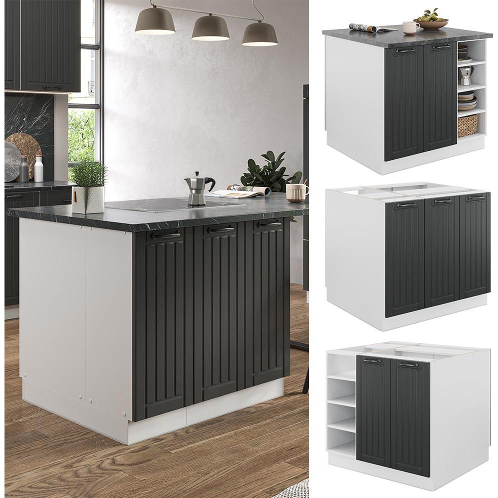 Thumbnail - Vicco, Regal, Kücheninsel Fame-Line (90 x 82 x 90 cm)