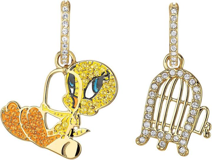Produktbild Swarovski Looney Tunes Hoop Tweety Ohrringe (Edelstahl)