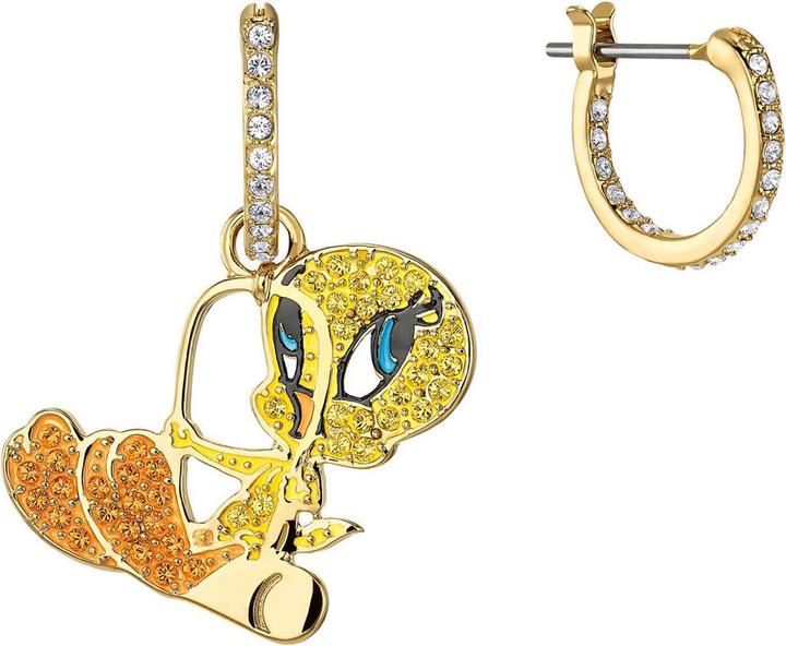 Produktbild Swarovski Looney Tunes Hoop Tweety Ohrringe (Edelstahl)
