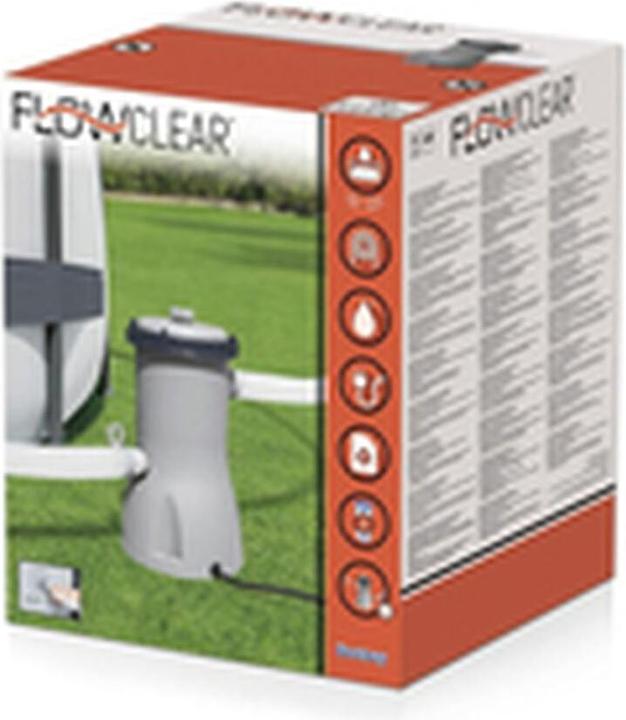 Actual product image Bestway The filter pump is equipped with a 3028 L