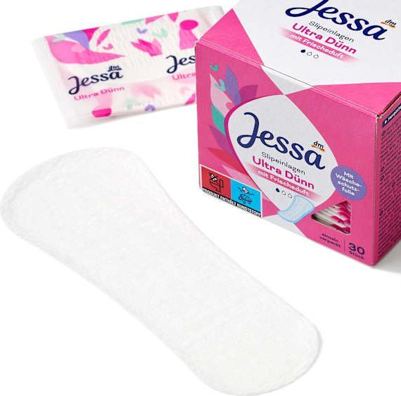 dm Jessa Panty Liners Ultra Sottile Fragranza Fresca