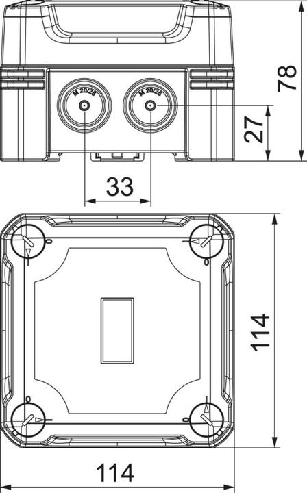 Actual product image OBO Bettermann Empty housing