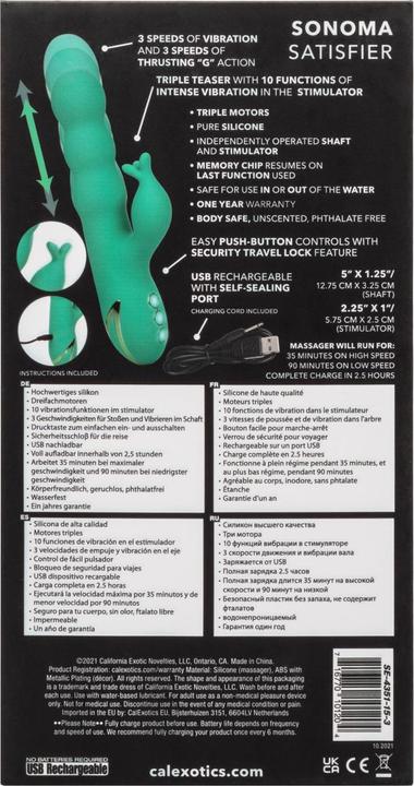 Produktbild CalExotics Rabbitvibrator "Sonoma"