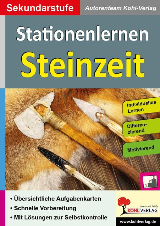 Produktbild Kohls Stationenlernen Steinzeit (Deutsch, KOHL VERLAG Der Verlag mit dem Baum, 2015)