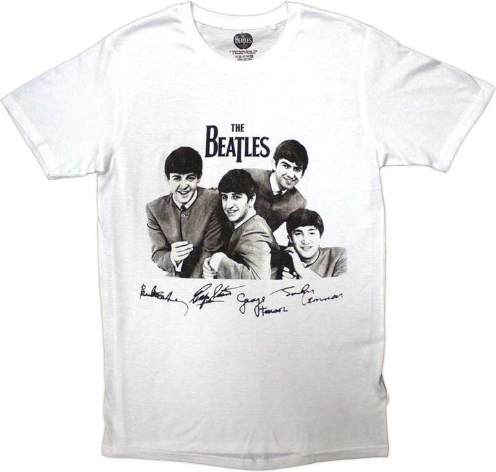 Immagine prodotto The Beatles Maglietta Firma Adulto Unisex (L)