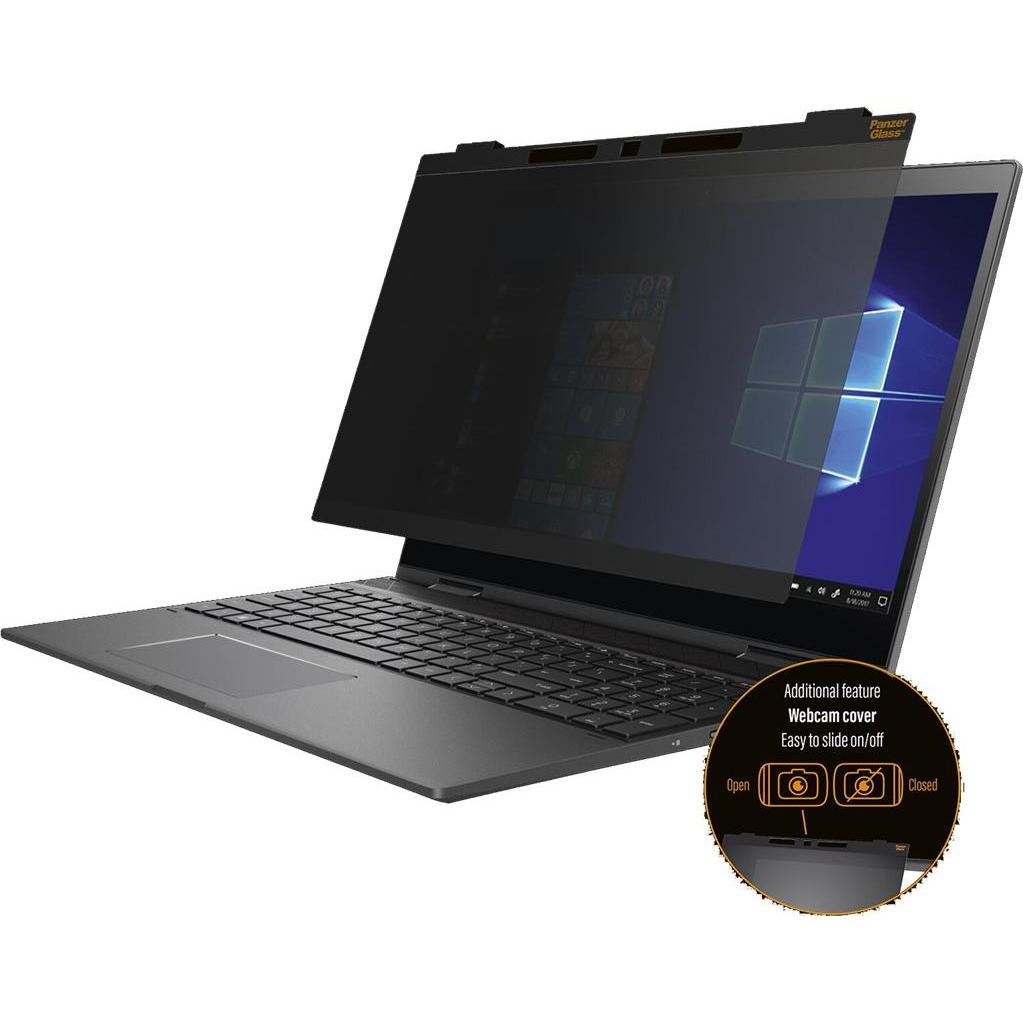 Thumbnail - PanzerGlass Universal Displayschutz + DualPrivacy (15", 16 : 9), Notebook Schutzfolie