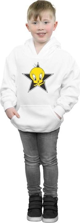 Immagine prodotto Looney Tunes Tweety Pie Star Felpa con Cappuccio Ragazzi (116)