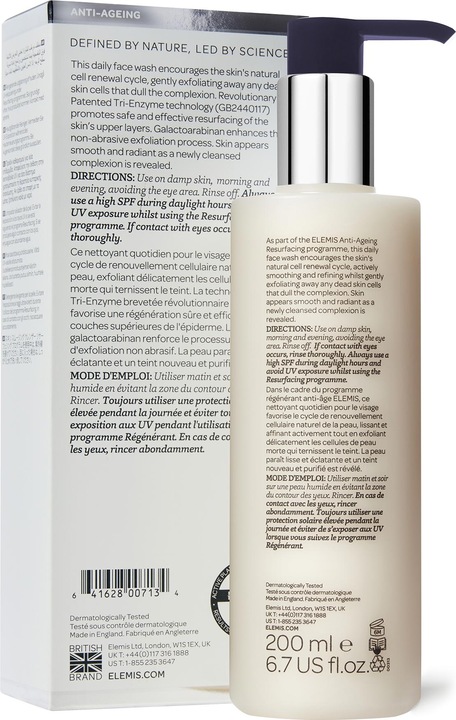 Produktbild Elemis Dynamic Resurfacing Facial Wash (Reinigungslotion, 200 ml)
