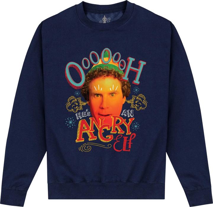 Immagine prodotto Elf Angry Felpa Adulto Unisex (L)