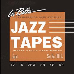 La Bella Jazz Tapes 600L Wh.Nylon Light (Chitarra), Corde per strumenti