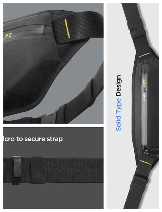 Produktbild Spigen KD411 Waistbag Klasden - black