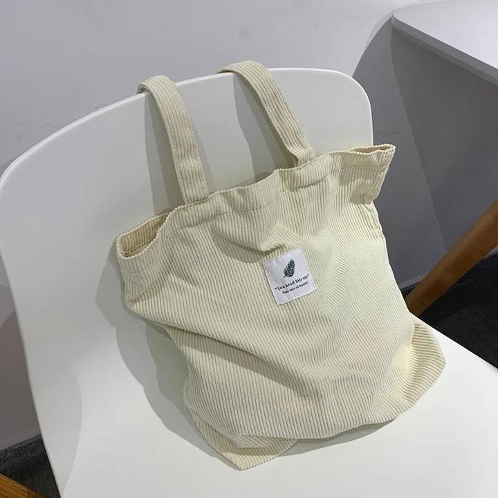 Produktbild Only-Bags.Store Kordtasche Handtaschen Umhängetaschen Weiche Umweltspeicher Wiederverwendbar Kleine und grosse
