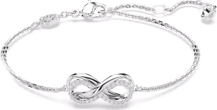 Produktbild Swarovski Hyperbola Armband Unendlichkeit Weiss (19.50 cm, Swarovski Metall)