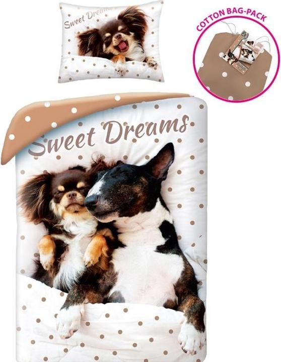 Actual product image MCU Hundehvalpe Sengetøj w/rygsaek - 100 procent Bomuld