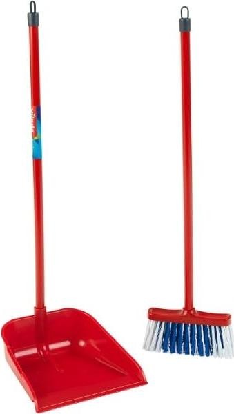Actual product image Theo Klein Vileda handle shovel with broom