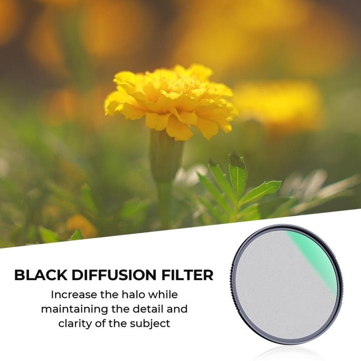 Produktbild K&F Concept 1/1 Black Mist Filter Nano X 58mm (KF-01.1664) (58 mm, Black Mist Filter)