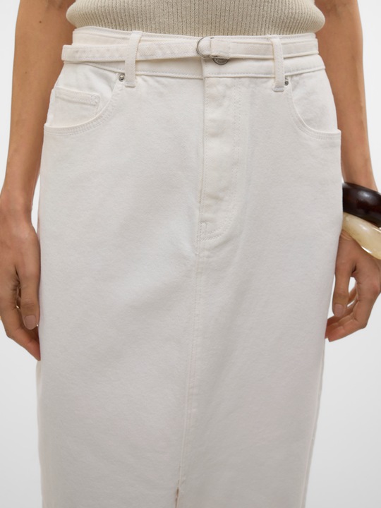 Produktbild Vero Moda VMLIZZY Hohe Taille Langer Rock Jeansrock (L)