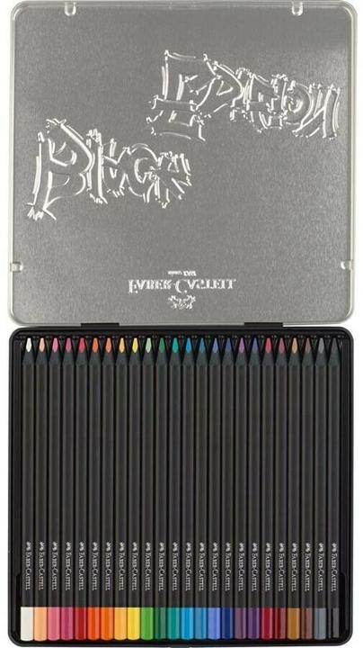 Actual product image Faber-Castell Black Edition (Multicoloured, Black, 24 x)