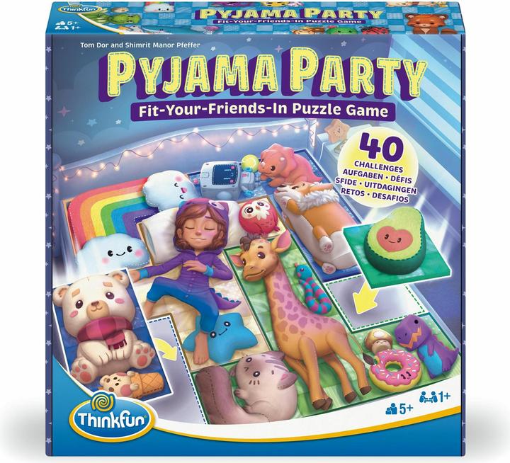Ravensburger ThinkFun Pyjama Party - Denkspiel ab 5 Jahre