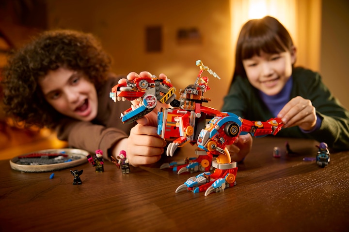 Produktbild LEGO Coopers Dino-Mech C-Rex (71484, LEGO Dreamzzz)