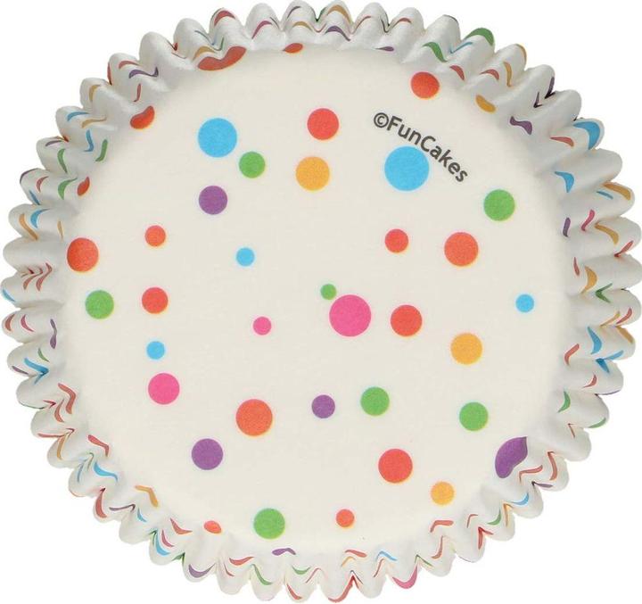 Produktbild FunCakes Muffin Backform Konfetti 48 Stück (5 cm)