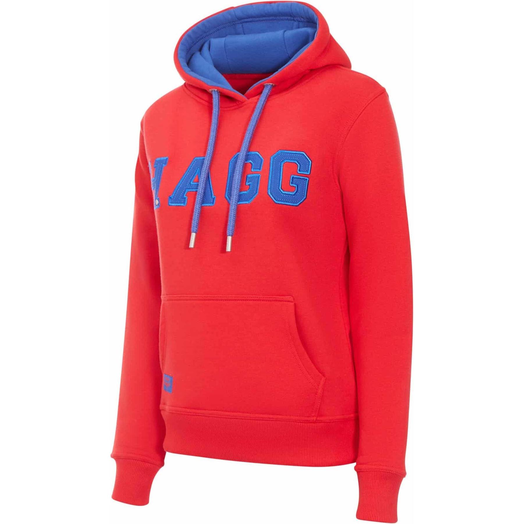 Thumbnail - Hagg, Damen, Pullover, Damen-Hoodie, Rot, (XS)