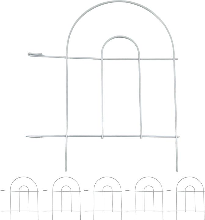 Relaxdays 6xbord (1 cm)