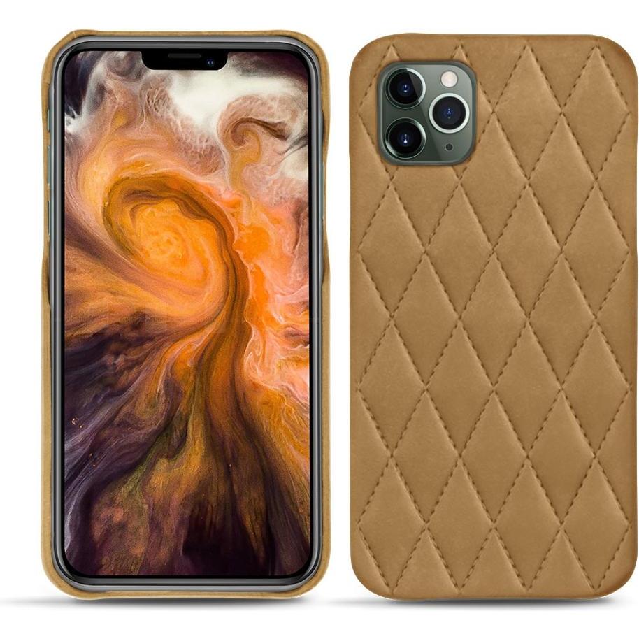 Noreve Lederschutzhülle (Apple iPhone 11 Pro Max), Smartphone Hülle, Braun