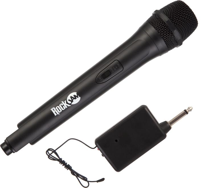 PDT RockJam Wireless Microphone Black