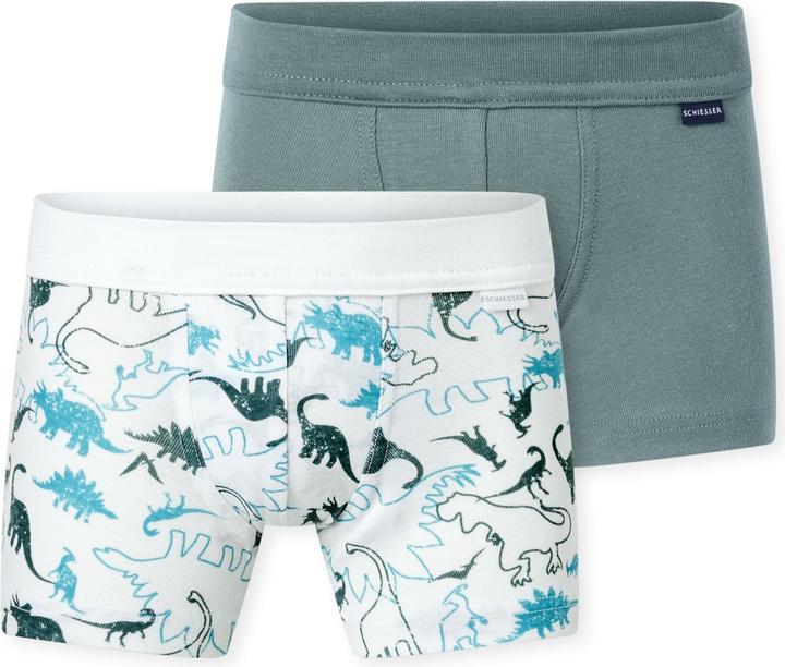 Immagine prodotto Schiesser Retro Boxer Fine Rib (104, Confezione da 2)