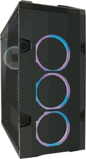 Produktbild LC-Power Gaming 998B Rambot (mATX, Mini-ITX, ATX)