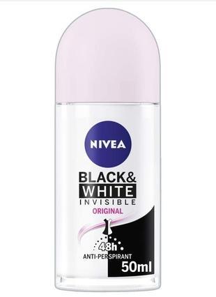 Image du produit NIVEA Black & White Invisible (Roll-on, 50 ml)