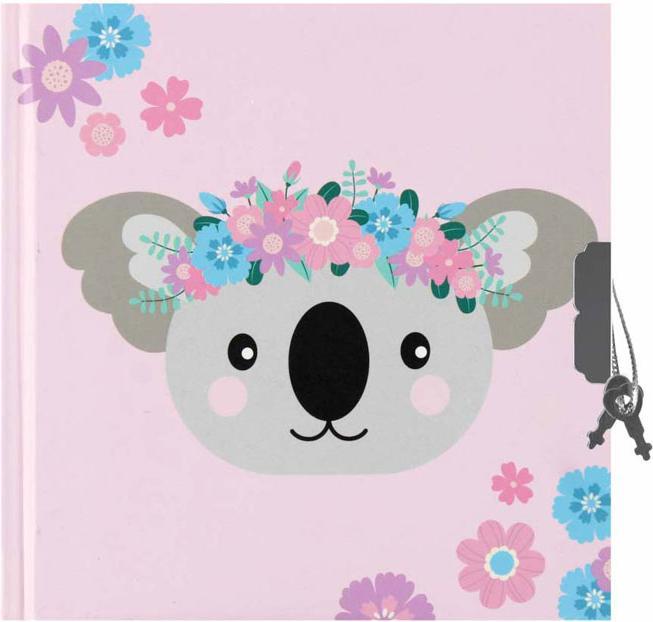 Produktbild Starpak Koala-Tagebuch Pastell 13,5 x 13,5 cm