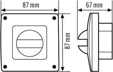 Immagine prodotto Esylux Coperchio IP44 bianco