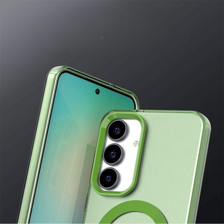 Immagine prodotto Cover-Discount Galaxy S25 FE - Acryl-Handyhülle mit Magnet und Farbakzent (Samsung Galaxy S25 FE)