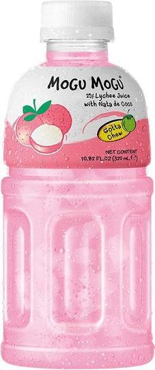 Actual product image Mogu mogu Lychee (24 x 32 cl)